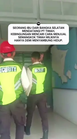 Satu dari gambaran Situasi dan Kondisi Masyarakat Penambangan Timah Bangka Belitung Saat ini, kalo kata bang @𝕭𝖆𝖙𝖆𝖗𝖆 tidak sesederhana yang Pak Presiden Bayangkan. #bangkabelitung #timah #pertambanganbangkabelitung #izinpertambanganrakyat #satgastambang 