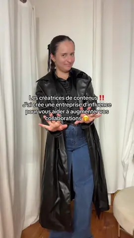J’ai décidé de créer une agence de communication pour aider les créatrices de contenus à évoluer dans leur domaine @influenceaagency 