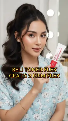 Inget ya, beli 1 toner → dapet 2 cream gratis! ✨