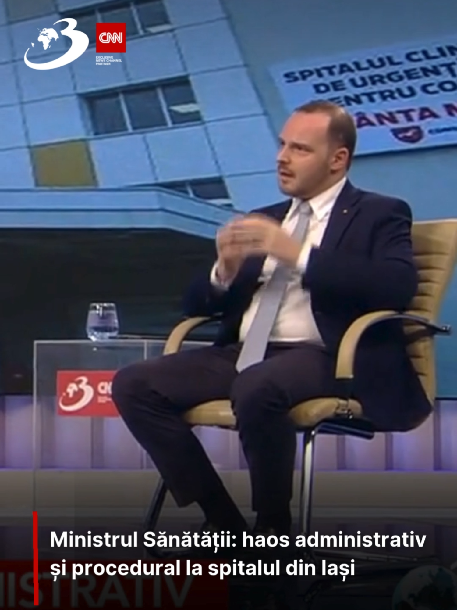 Mihai Gâdea, în dialog cu Alexandru Rogobete, despre situația de la Spitalul de copii „Sf Maria” din Iași. #antena3cnn