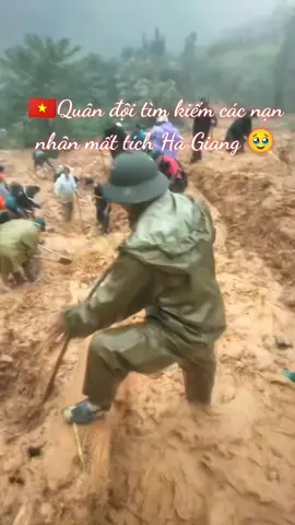 🇻🇳Quân đội tìm kiếm các nạn nhân mất tích Hà Giang 🥹