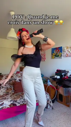 POV : quand je me crois dans un show 😂