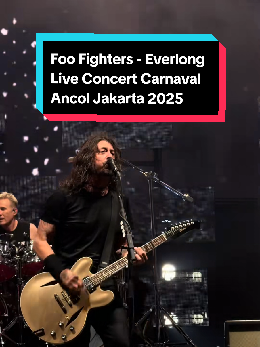 Ending song Foo Fighters - Everlong Live Concert Carnaval Ancol Jakarta 02 Okt 2025 by.Ravel Entertainment  #ff #foofighters #everlong #ravel #fyp 