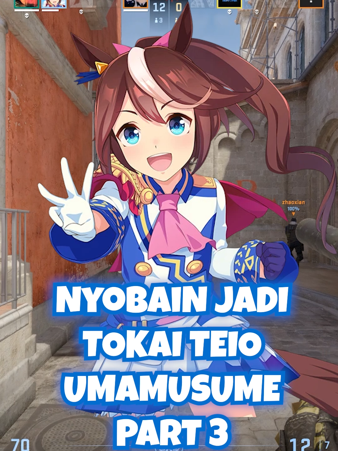 Nyobain Jadi Tokai Teio Umamusume Part 3 #umamusume #umamusumeprettyderby #cs2 #csgo #tokaiteio #anime #funnymoments #vtuber #vtuberclips #voicechanger #VoiceEffects #fypシ゚