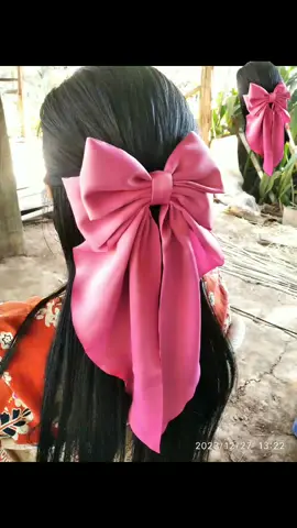long hair bow toturial #virgo #hairbows #toturial #dyi 