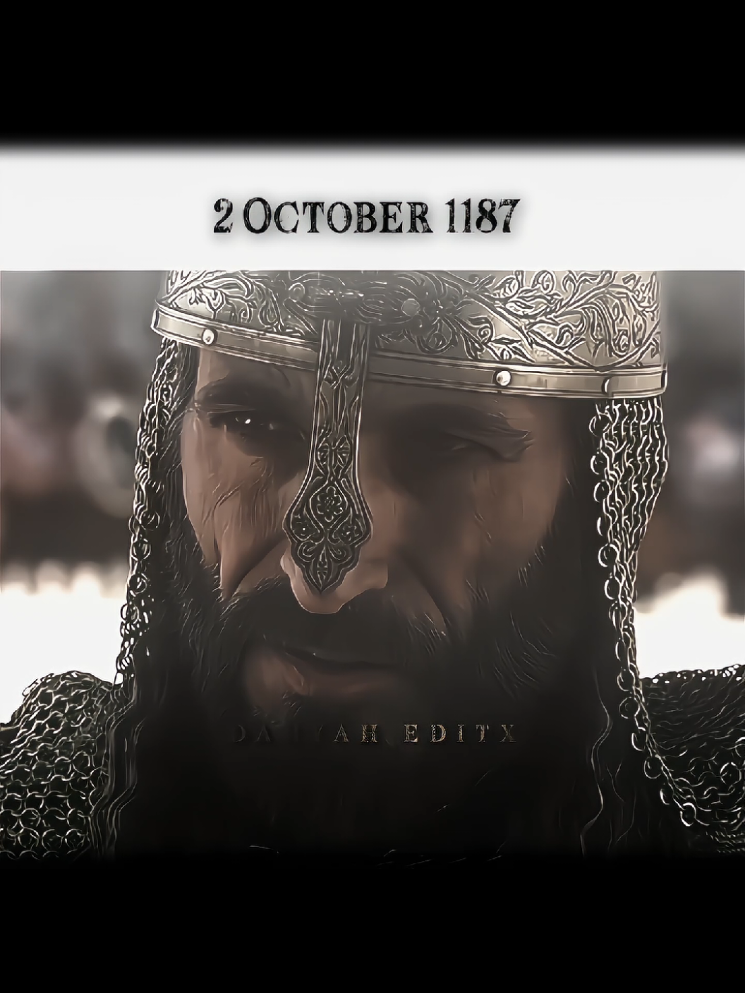 October 2 1187 || The Day when The Great Sultan Salahuddin Ayyubi conquered Jerusalem 🏴 || #viralvideos #salahuddinalayyubi #followformore #tiktokviral #explorepage✨ 