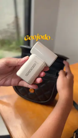 Kipas goojodoq makin kecil aja 😭☝🏻 yg ini ga makan tempat d tas #goojodoq #kipas #kipasanginportable 