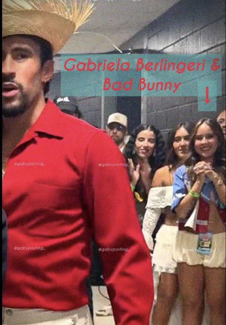 màs de Gabriela en el backstage 🖤  — 20.09.2025 #parati #choliseodepuertorico #badbunny #gabrielaberlingeri #debitirarmasfotos