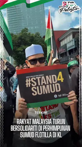 Bangga melihat ramai rakyat Malaysia tanpa mengira bangsa dan agama turun padang bersolidariti di Perhimpunan Sumud Flotilla di The Linc KL yang sedang berlangsung sekarang. Takbir! ✊🏻🇵🇸 #SuriaBersamaPalestin #SuriaMalaysia #Stand4Sumud 