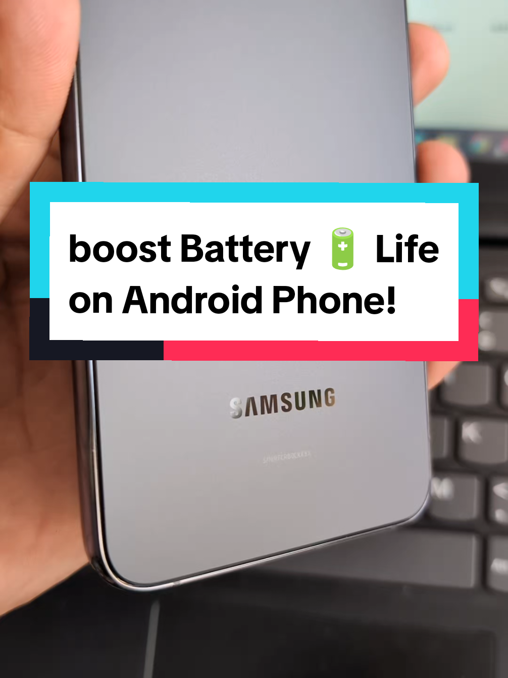 boost Battery 🔋 Life on Android Phone! #battery #android #settings #samsung #tipsandtricks 