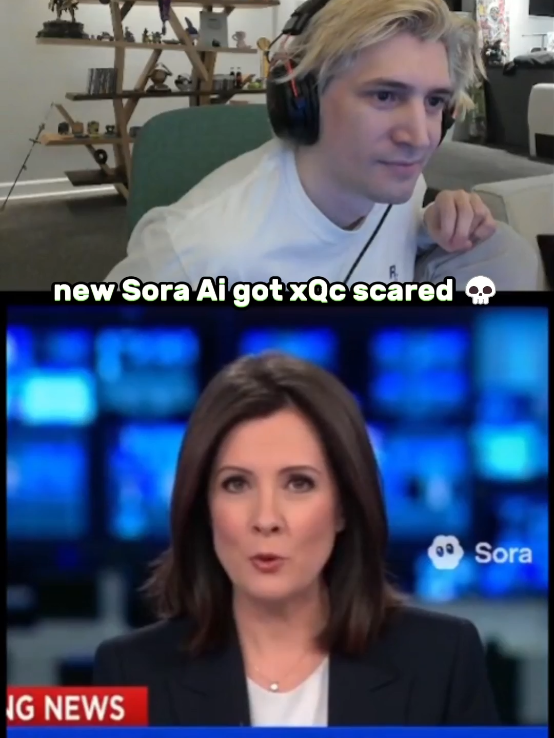 new Sora Ai got xQc scared 💀 #xqc