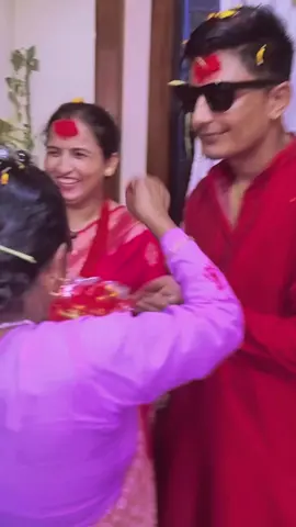 @renu khadka Dashain Tika 