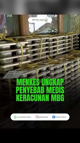 🚨 Temuan Menkes soal keracunan MBG 🚨   Penyebabnya bukan satu, tapi kombinasi:   🔬 8 bakteri: Salmonella, E. coli, Bacillus cereus, Staphylococcus aureus, Clostridium perfringens, Listeria monocytogenes, Campylobacter jejuni, Shigella   🦠 2 virus: Norovirus/Rotavirus, Hepatitis A   ⚗️ 2 zat kimia: Nitrit & Scombrotoxin (histamin)   👉 Pemerintah kini perketat protokol keamanan pangan agar kasus serupa tak terulang.   #MBG #keracunan #kesehatan #panganaman #berita 