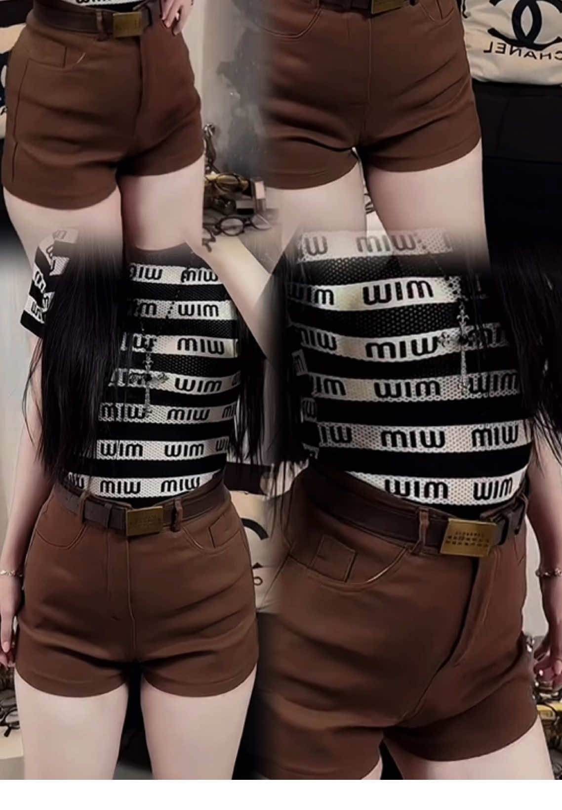 Quần Đùi Short Nam Nữ Co Giãn #xuhuong #thoitrangnu #quanxinh #quanjeannu #quanduinu 