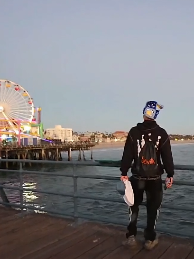 Tota no Pier de Santa Monica  #tota #losangeles #santamonicapier #legendado #gta 
