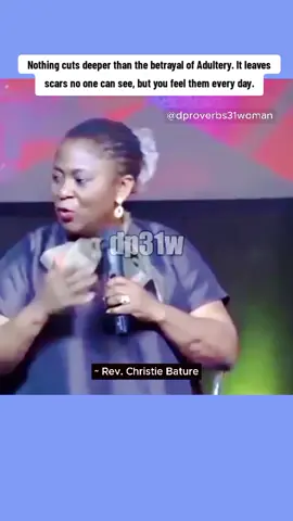 Nothing cuts deeper than the betrayal of Adultery. It leaves scars no one can see, but you feel them every day. #dproverbs31woman #fyp #viral #tiktokuk #tiktokusa 
