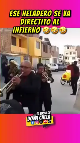 No creo tengas perdón, heladero