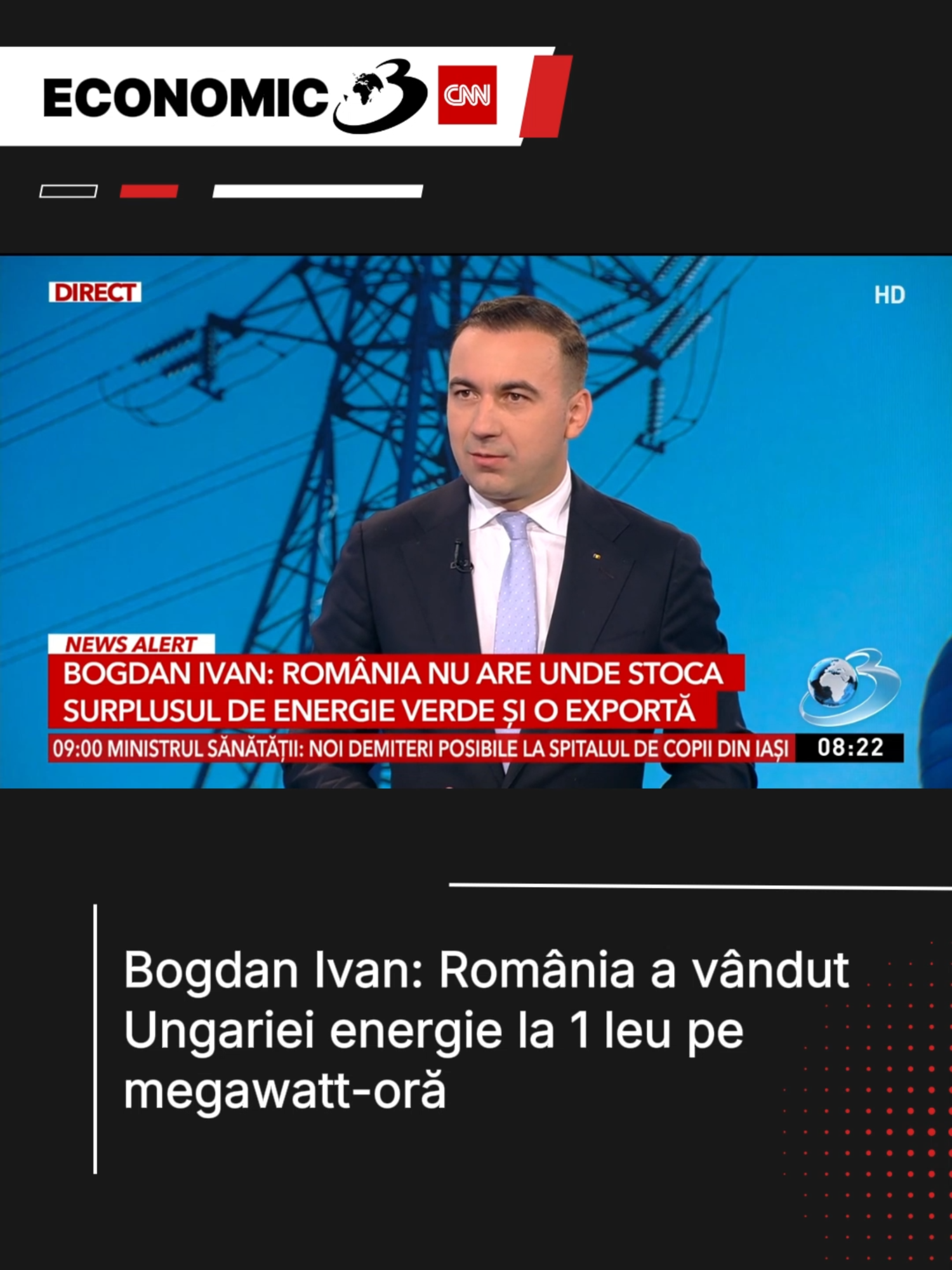 Ministrul energiei a subliniat, în cadrul emisiunii „Subiectiv”, faptul că România plătește acum până la 2.500 lei/MWh. #antena3cnn