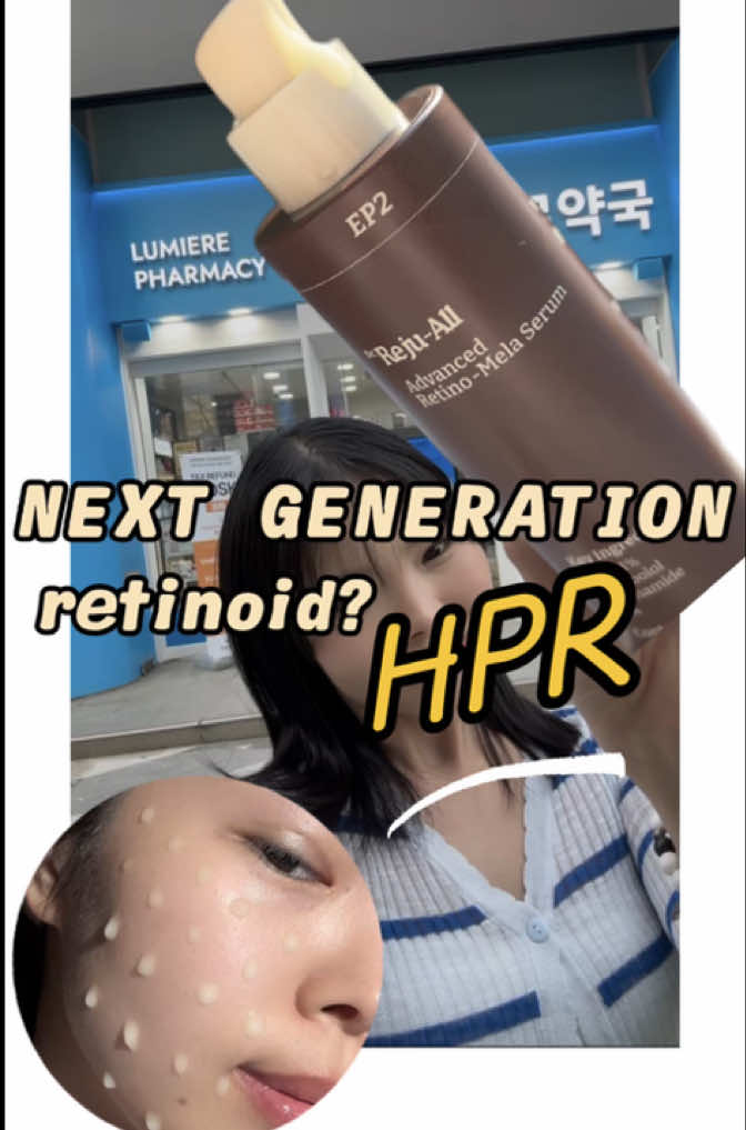 Why your retinol isn’t giving results and the better option you need to know 👇 The next-gen retinoid HPR is 30x more stable, keeping over 97% potency from production to your skin. ✨ This powerful HPR is in @Dr.Reju-All(kr) ‘Advanced Retino-Mela Serum’ Now at K-Pharmacies like 📍Lumiere Pharmacy, Gangnam. . #rejuall #drrejuall #retinomelaserum #kpharmacy #koreanskincare 