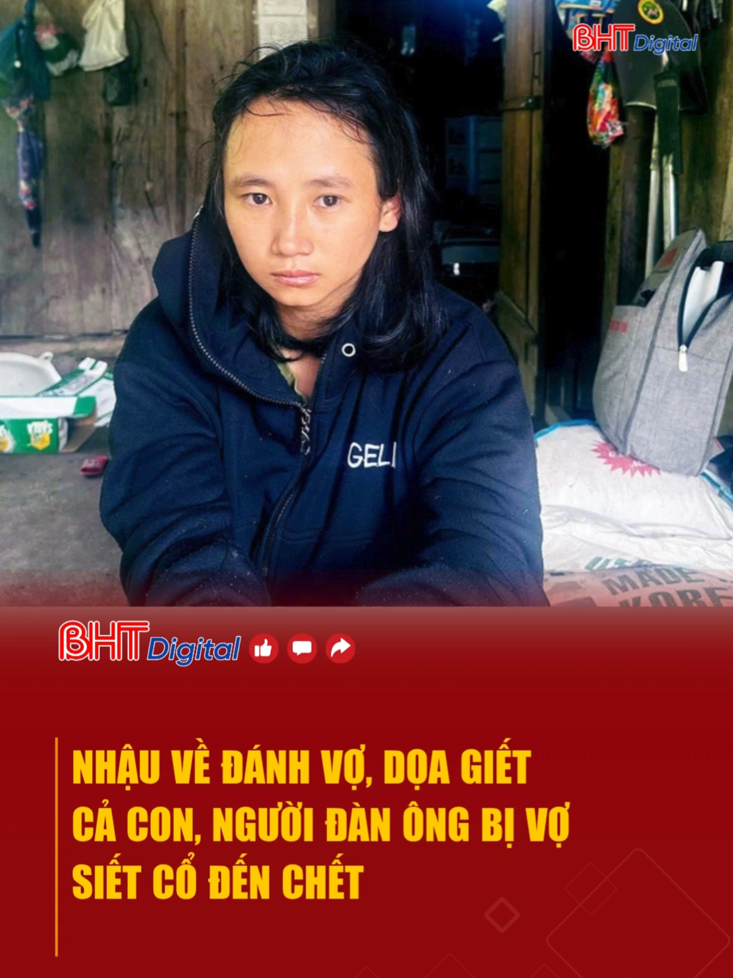 Nhậu về đánh vợ, dọa giết cả con, người đàn ông bị vợ siết cổ đến chết #trending #tiktoknews #tintuc #tintuc24h #tinmoi #tinnong #socialnews #danang #vogietchong