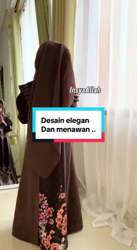 Koleksi Gamis Couple Terbaru telah tiba desain elegan dan menawan untuk hari raya mu bersama si cantik #nobycollection #gajiansale #gamiscouple #gamislebaran2026 