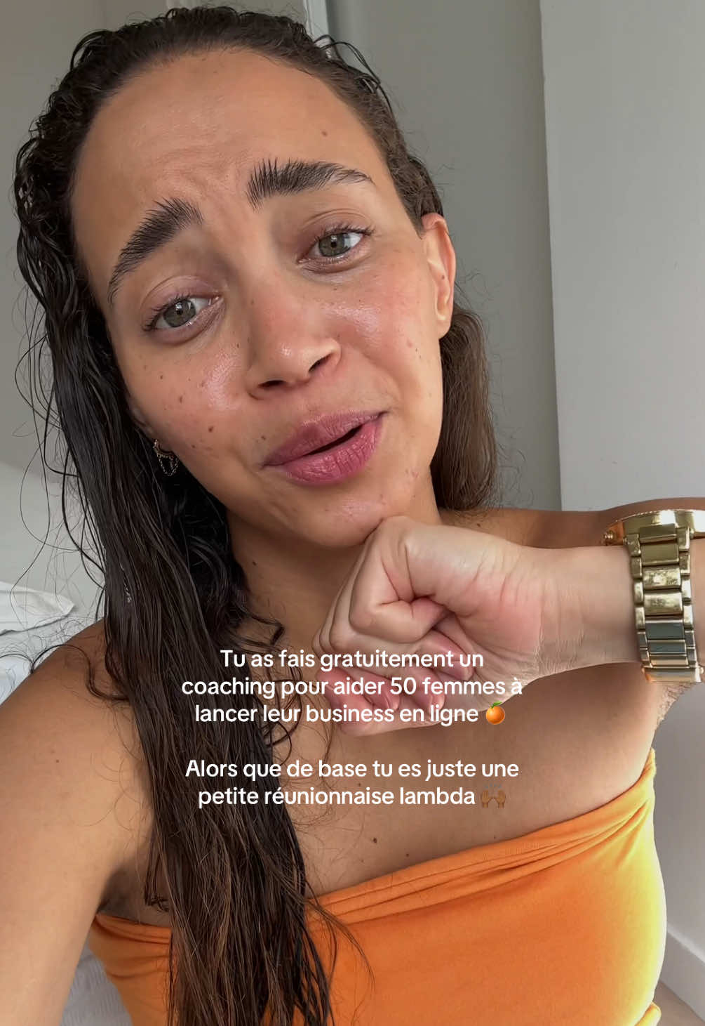 Tu as fais gratuitement un coaching pour aider 50 femmes à lancer leur business en ligne 🍊 #reunionisland974🇷🇪 #974 #entrepreneur #marketingdigital 