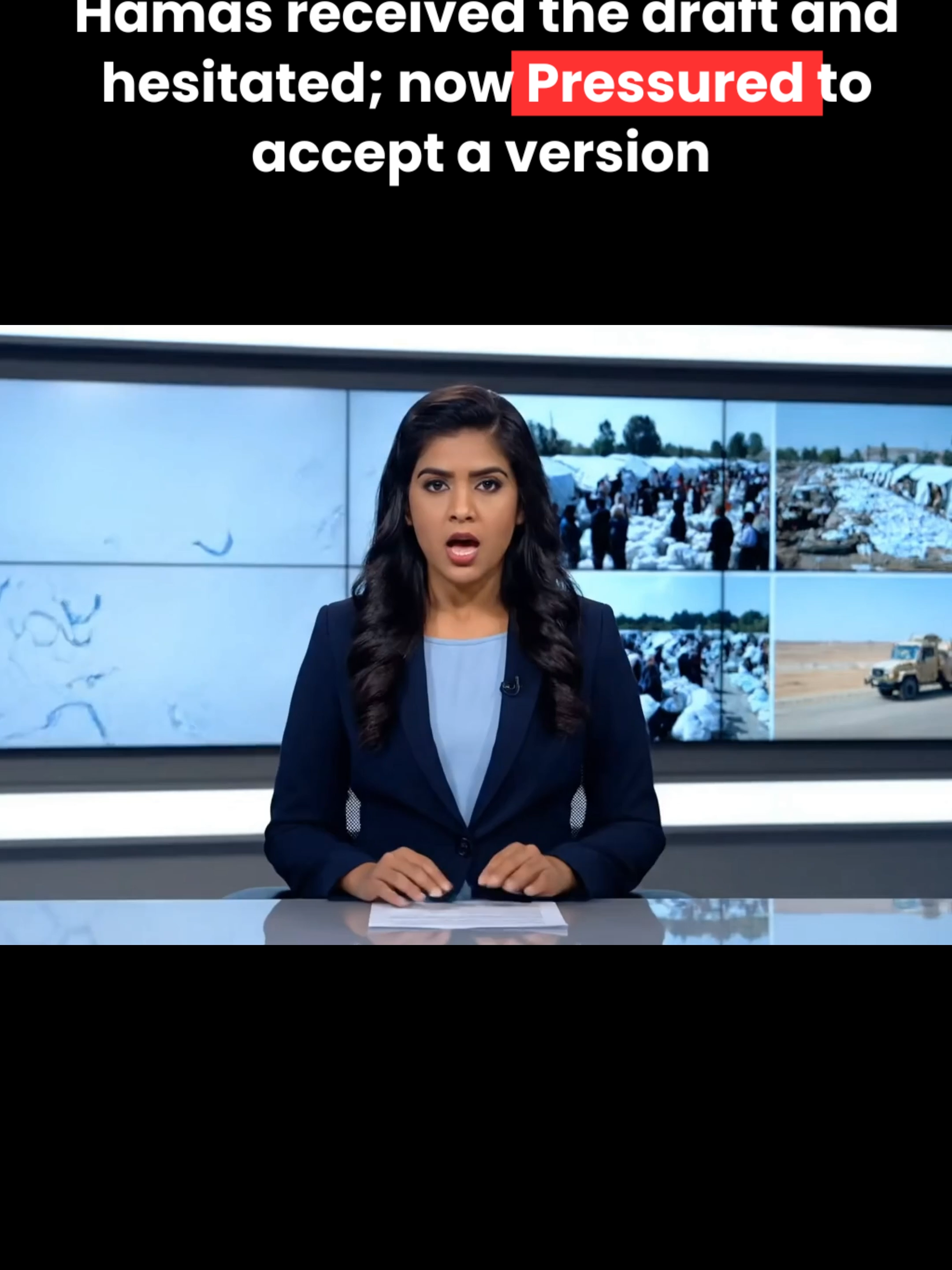 Hamas received the draft and hesitated; now pressured to accept a version that removes Gaza autonomy#iran #gaza #israel #donaldtrumpteam #iranvsisrael #usa #war