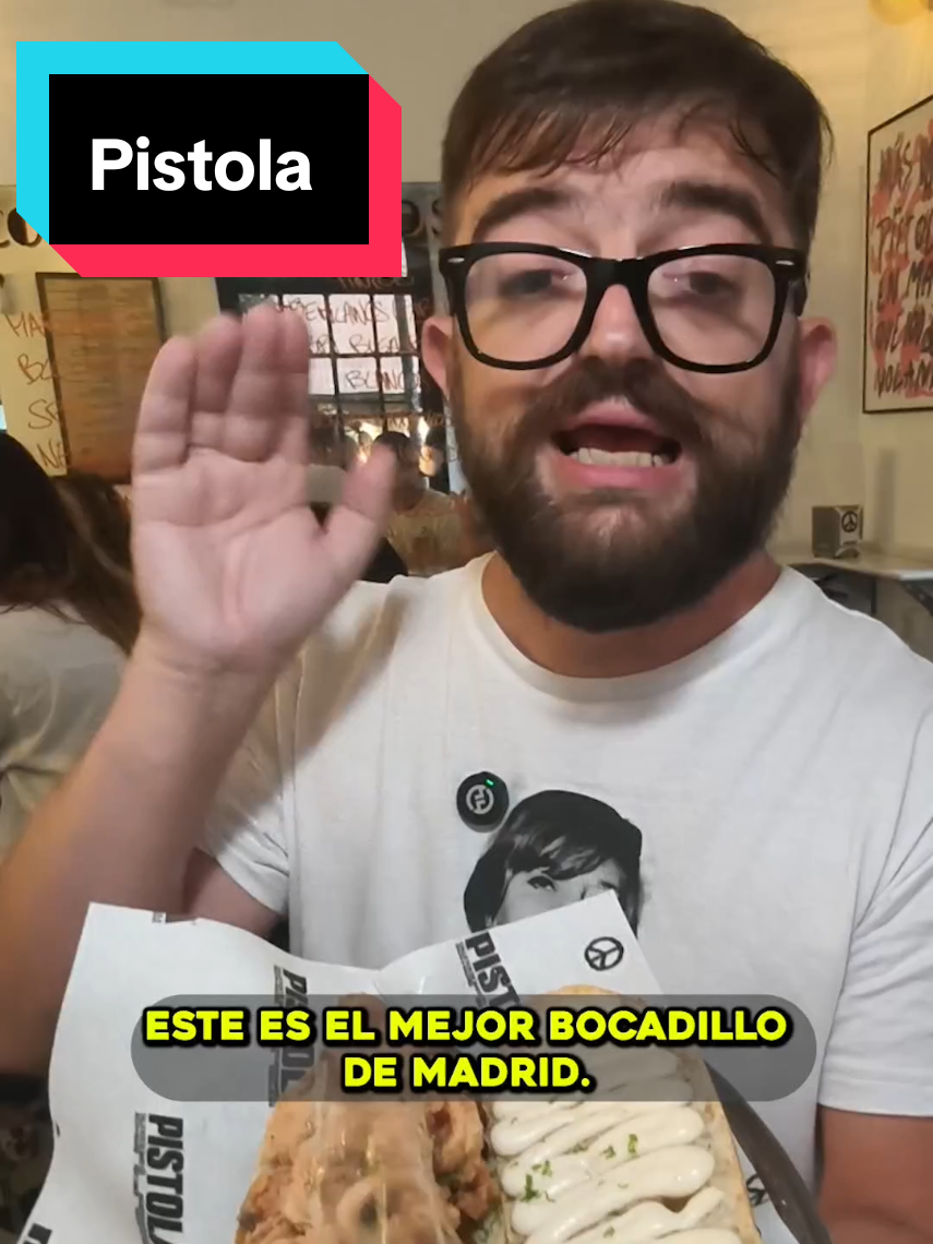 Aquí tenemos el mejor bocadillo de Madrid, Pistola lo está petando en Malasaña con sus bocatas Gourmet y no es para menos #PlanesEnTikTok 