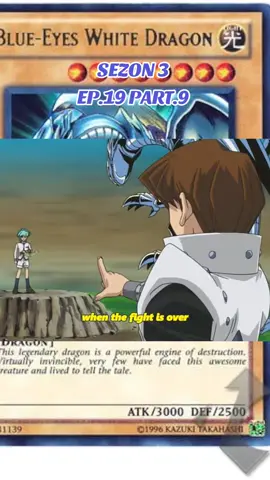 Sezon 3 • Ep 19/47 • Part 9 • Yu-Gi-Oh  #yugioh #cardgame #animation #cartoonnetwork #bitme #nickelodeon #etc # opening #ending #cartoons #anime #animes #animelatino #retro #retroanime