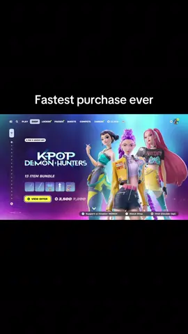 KPOP Demon Hunters skins are in Fortnite #fortnite #kpdh #kpopdemonhunters #itemshop 