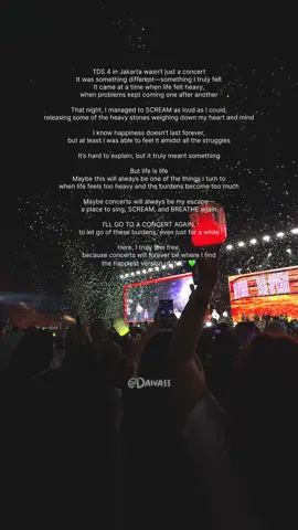 people might never understand this feeling, but I don’t care I’ll keep coming to NCT DREAM concerts— maybe until TDS 50 (?) @NCT Official  #TDS4inJAKARTA #THEDREAMSHOW4 #THEDREAMSHOW4_JAKARTA #NCTDREAM #7dream 