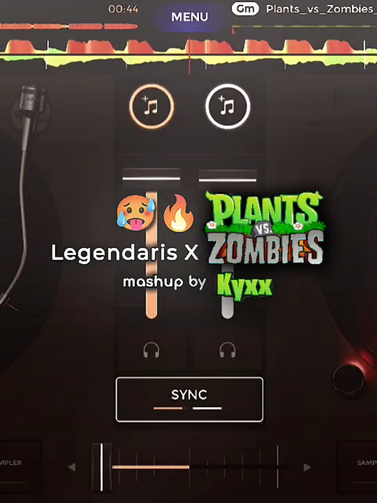 legendaris x plants vs zombie🥵🔥#kyxxsound🤙 #fyp 