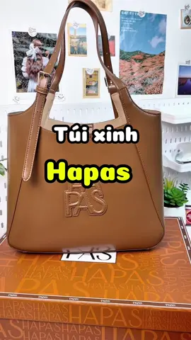 Túi tote cho mấy chị em công sở đựng vừa laptop 15.6inch luôn nha #viên #hapas #tote #tuihapas #tuixach 