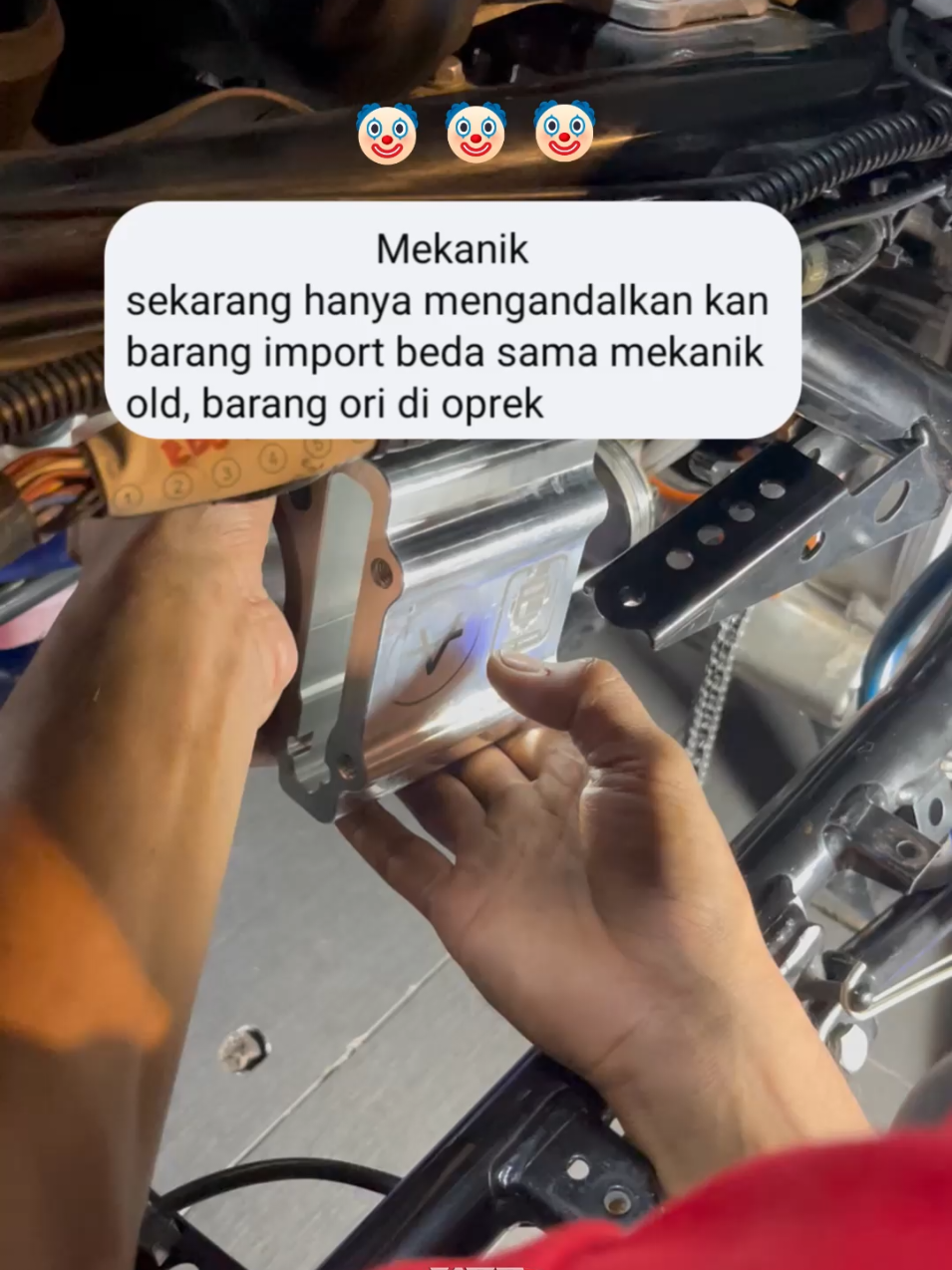 Jadi mekanik sekarang harus gimana nih Bang? 🙏🙏 #mekaniktiktok #boreup #maticindonesia 