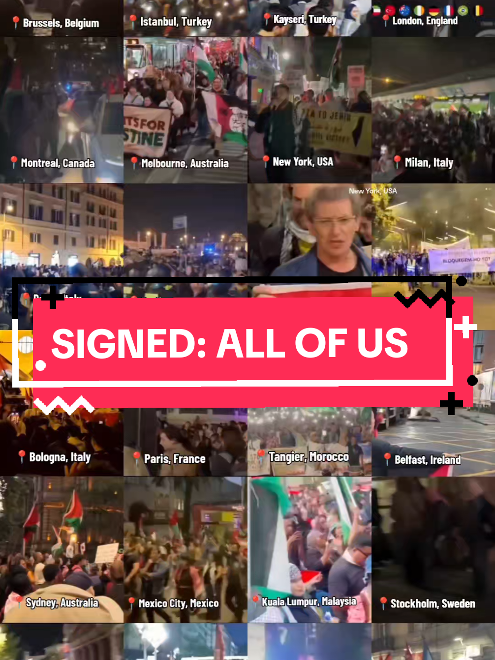 Replying to @plannerjen Millions have taken to the streets in protest of the IOF's illegal interception of the @Global Sumud Flotilla Official in international waters.  SHUT IT ALL DOWN FOR PALESTINE FOLKS. IT'S NOW OR NEVER! #SAVEGAZA #FREEPALESTINE #HUMANITY #SOLIDARITY 