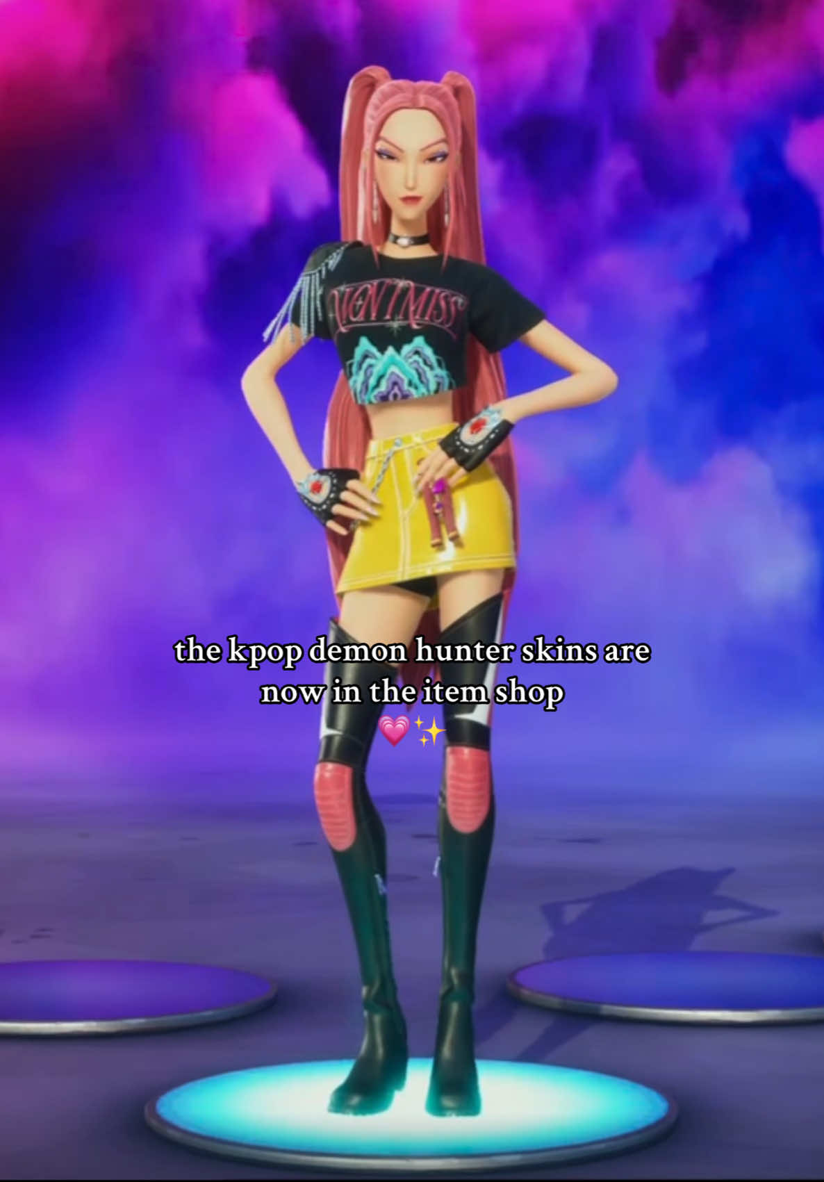ahh obsessed!! #fortnite #update #kpopdemonhunters #bundle #fyp 