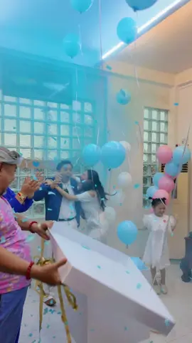 အမှတ်တရ အပျော်လေးကူးစက်အောင် 🥰🩵 #creatorsearchinsights #genderreveal #siphyo #khinhlwan #ခင်လွှမ်း 