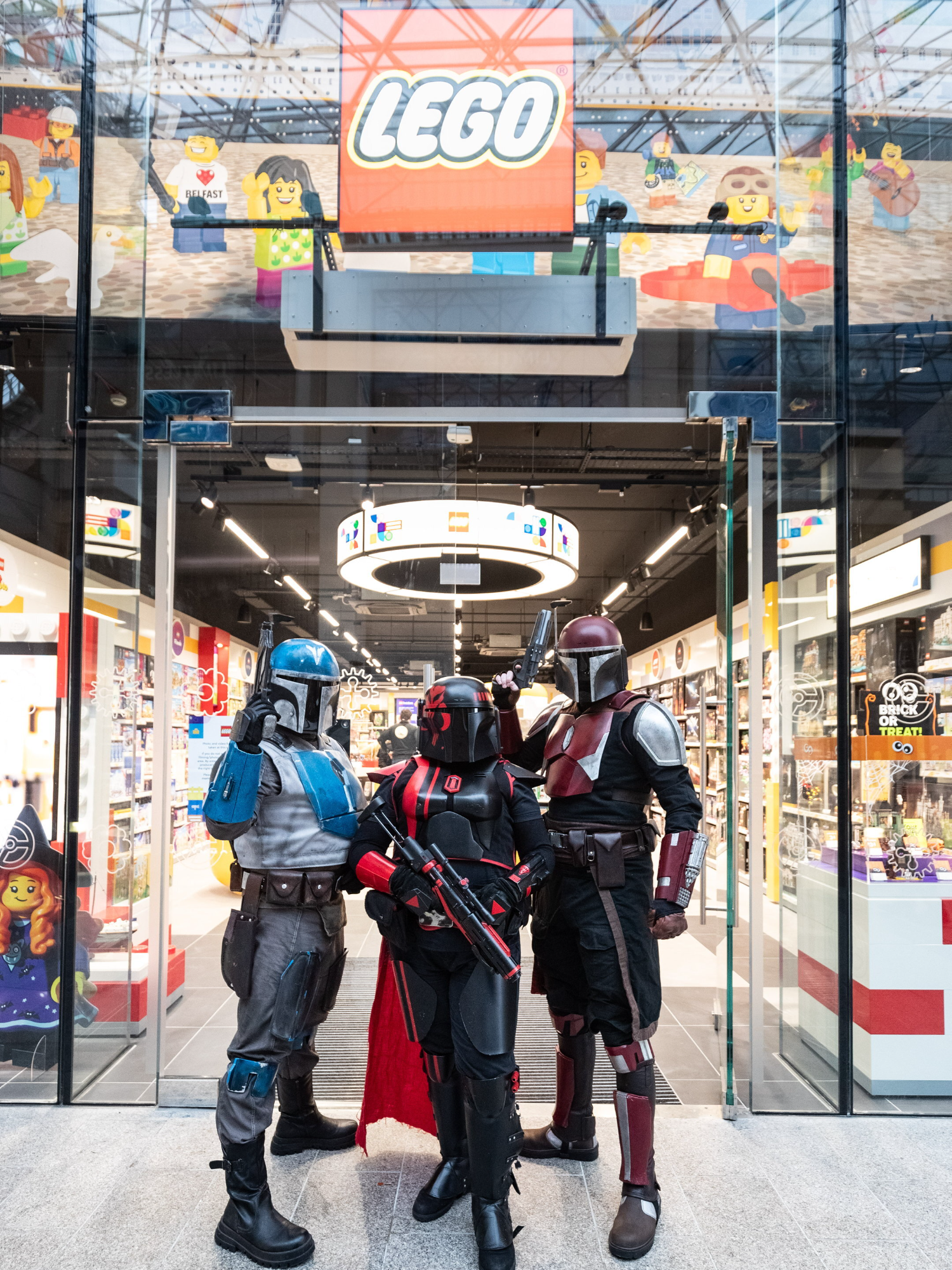Star Wars fans were queuing up this week as the new Death Star hit the shelves of the Lego store in Belfast. It is one of the biggest Lego Star Wars sets ever made, with 9,023 pieces, and costs £899.99. #legotiktok #legostarwars #legobelfast