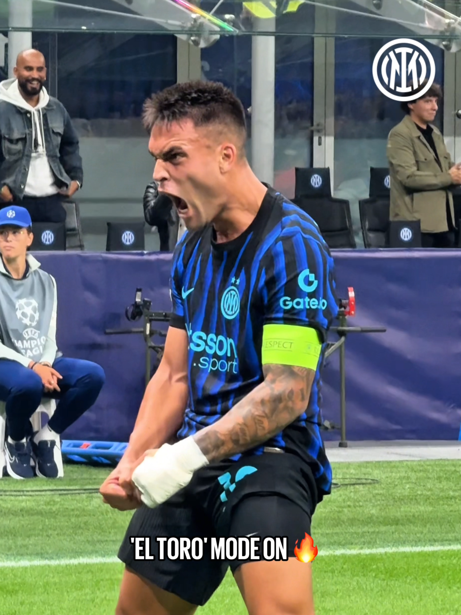 OUR CAPTAIN, OUR LEADER 🖤💙 #ForzaInter #UCL #InterSlaviaPraga