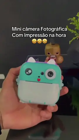 Gente que presente mais lindo esse! As crianças vão amar, construir memórias, registrar suas brincadeiras, amigos e depois guardar tudinho. Ameii e esse preço ta maravilhosoo #camera #fotos #memorias #criança #natal 