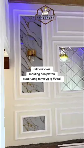 rekomindasi model plafon dan molding buat ruang tamu yg lg viral#