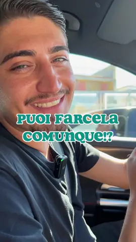 Quella macchina me la sono sudata tutta!