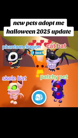 all the new pets in adopt me halloween update 2025 #roblox #2025 #halloween #adoptme #fyp 