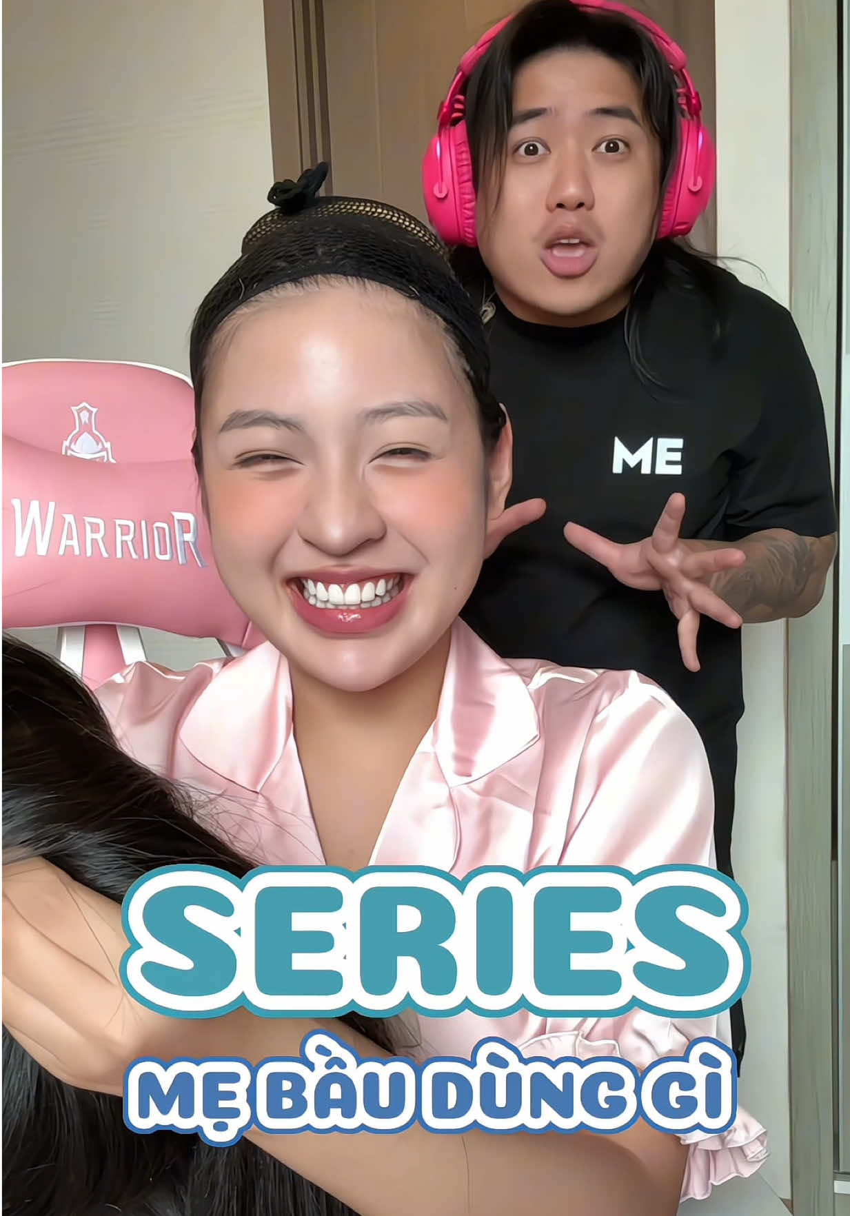 Tính ra có chồng như này cũng được quá ta 🤭🤭 #tranthanhtam #antamfamily #khaokhotalaypu #haircare  #rungtoc 