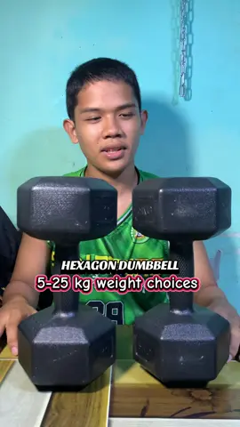new resolution is coming saktong sakto to pampalaki ng katawan #hexdumbbell #hexagondumbbell #dumbbell #barbell #Fitness 