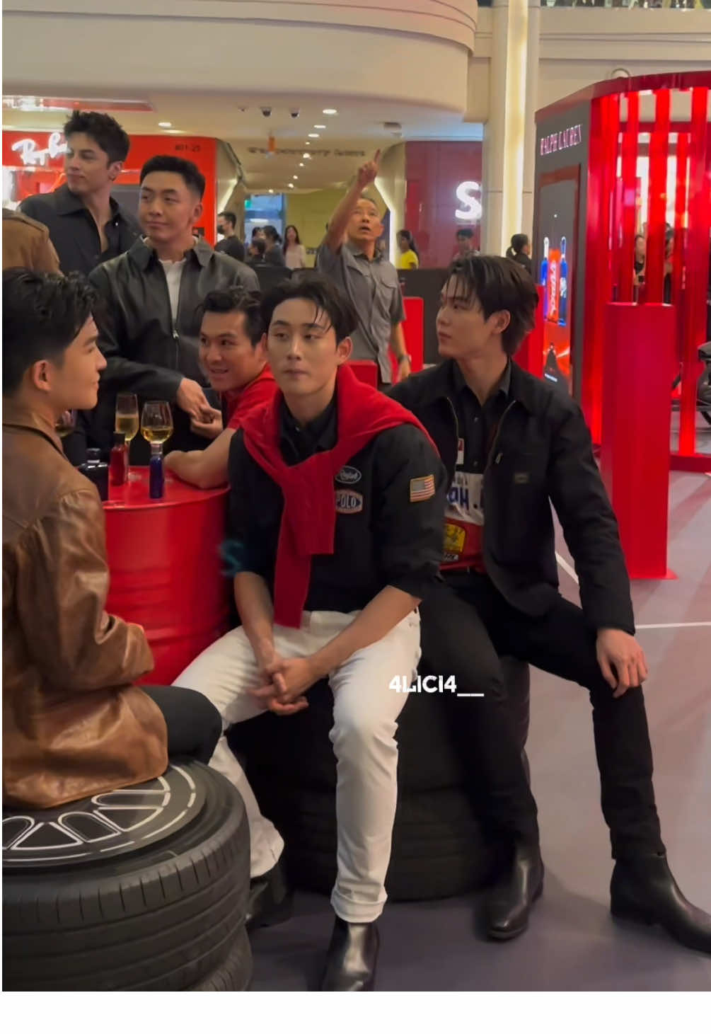 I love his smile his laughter his everything ❤️🖤💙  He made my day special ✨ #PoloRedxEst #est_rvp #ralphlauren #poloralphlauren #ralphlaurenfragrances 
