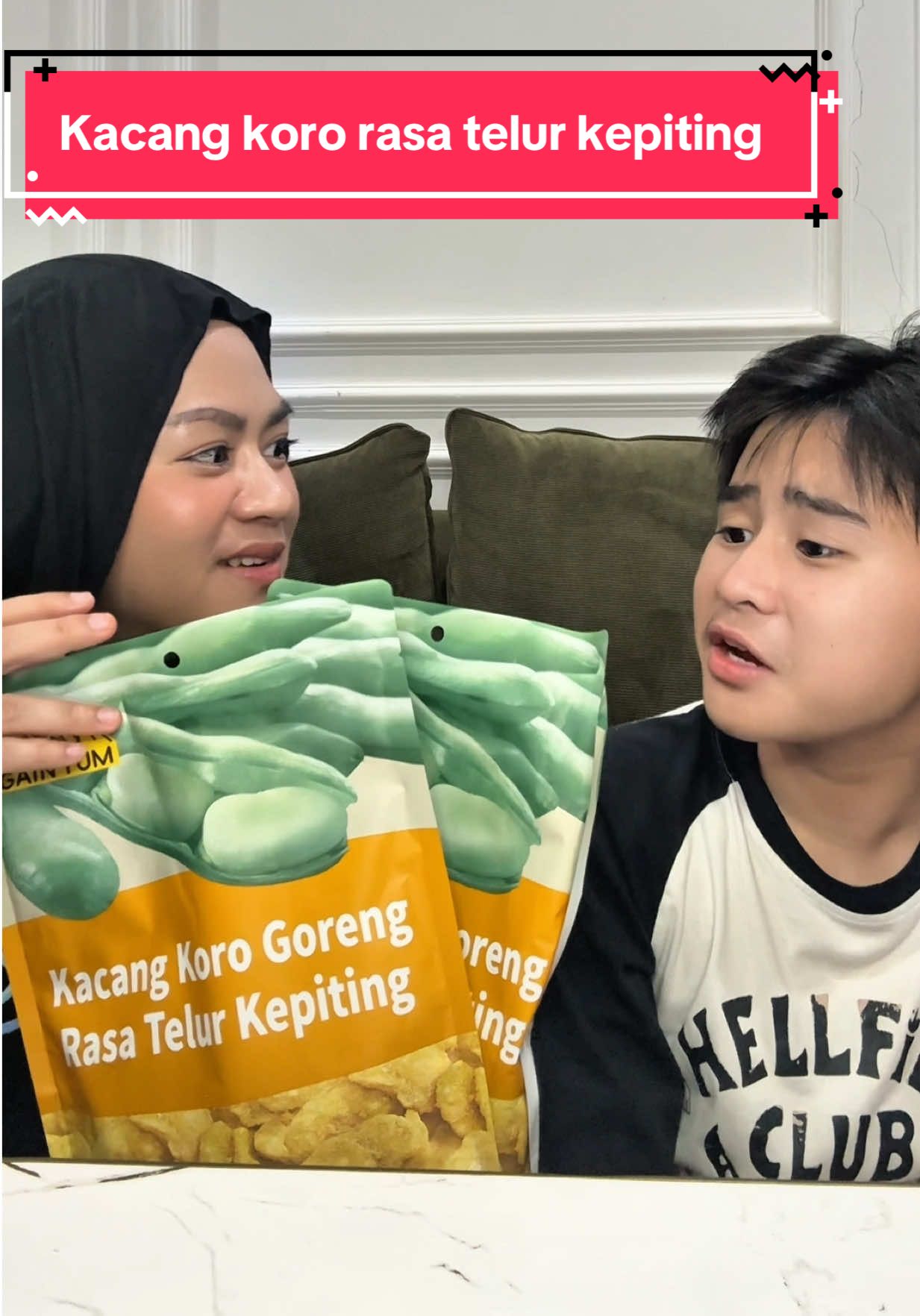 Finally dah ready di indo, mana harganya murah banget gila!!! Cek keranjang guys ini beneran enak banget 😁 #makanbarenglee_yunita #gainyumsnack #kacangtelurkepiting 