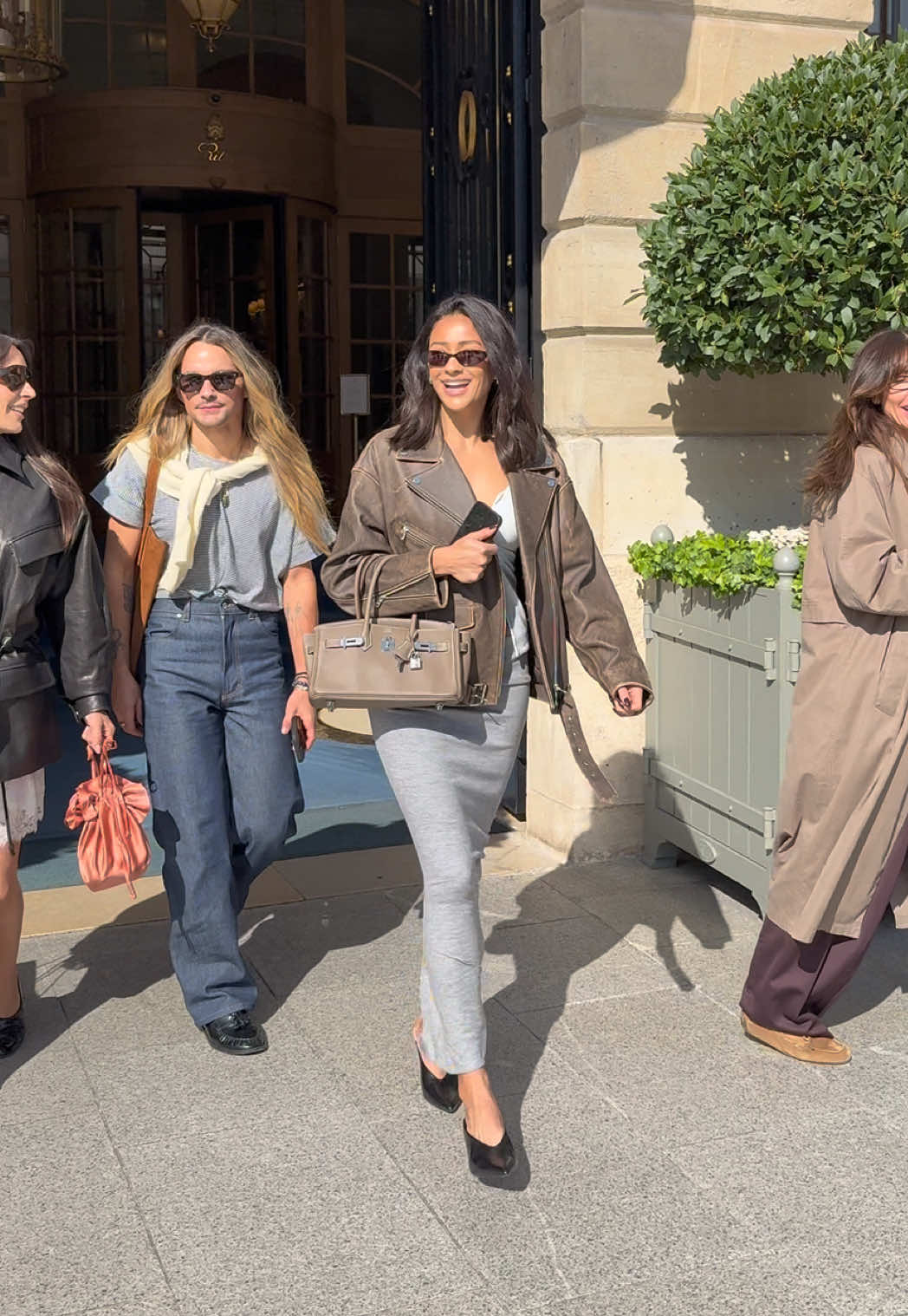 #shaymitchell today in Paris #fashionweek #pourtoi 
