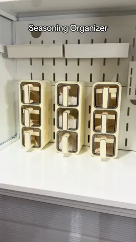 Seasoning box organizer #seasoningorganizer #condimentsorganizer #kitchenorganizer #spiceorganizer #seasoningbox 