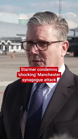 Two people have died after a suspected terror attack outside a synagogue in Manchester, police have confirmed, while the suspect has been shot by officers.
